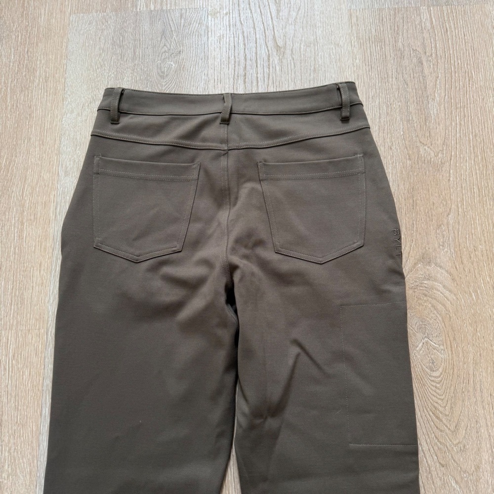 BYLT Everyday Pant 2.0 Textured Mens 31 Dark Taupe Stretch Performance Trousers - Picture 8 of 9